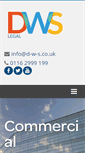 Mobile Screenshot of d-w-s.co.uk